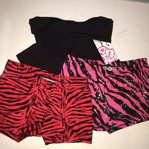 Cute Dance/Gymnastics Girls Shorts